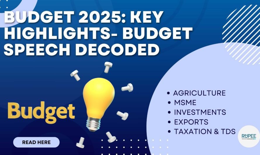 Budget 2025: Key Highlights & Impact from Budget Speech