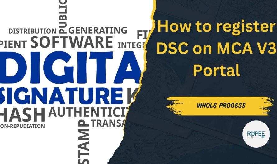 HOW TO REGISTER DSC on MCA 21-V3 PORTAL