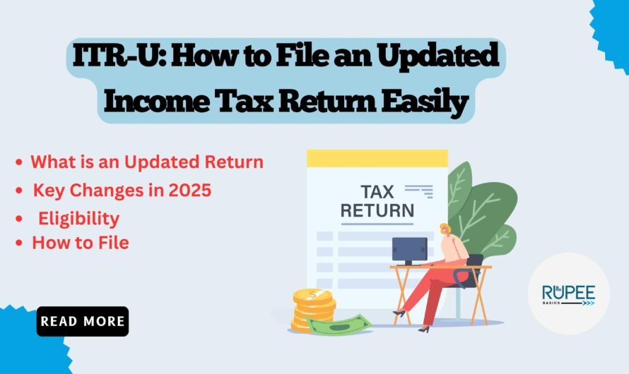 ITR-U: How to File an Updated Income Tax Return Easily